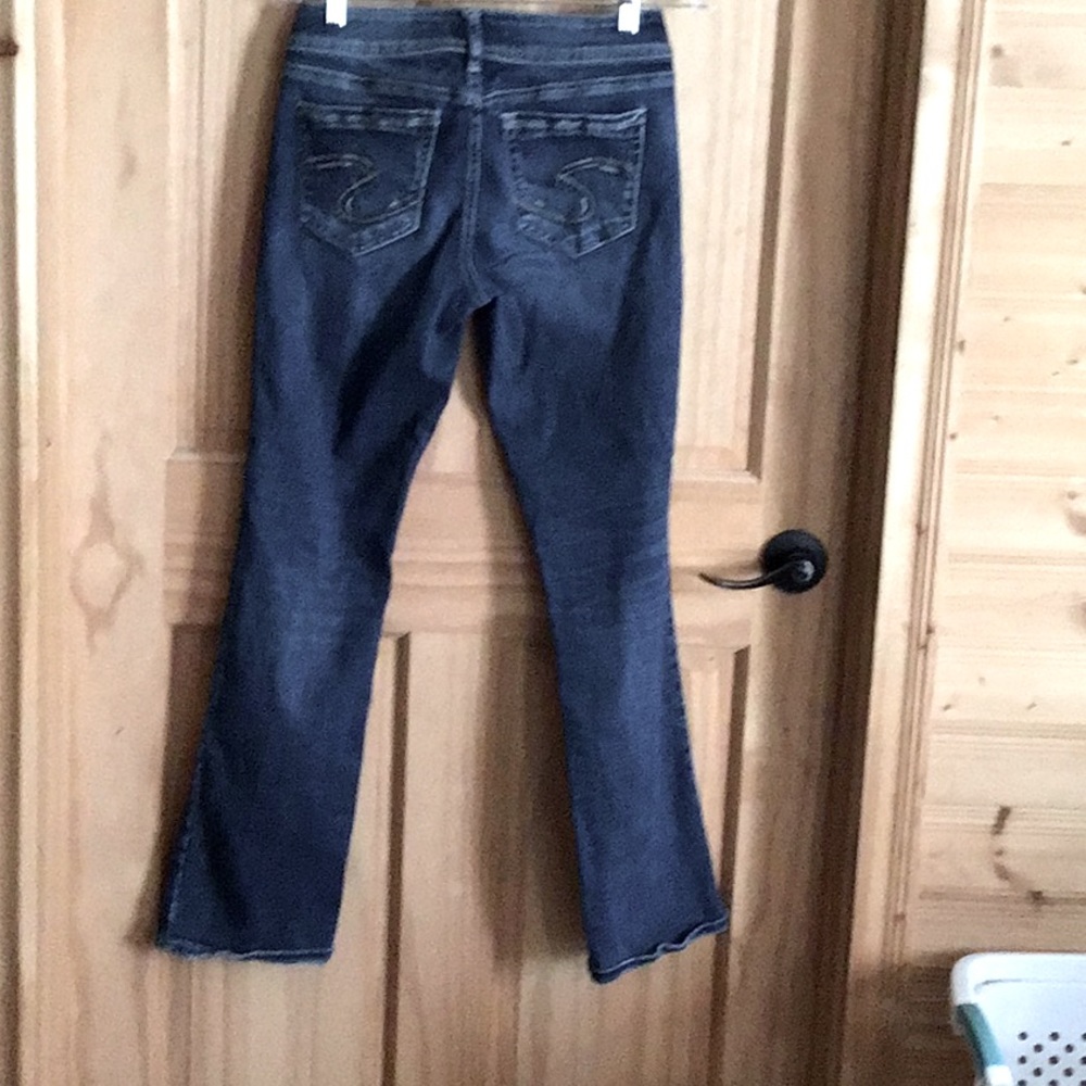 Silver jeans size w27/L31 are boot jeans hardly warned